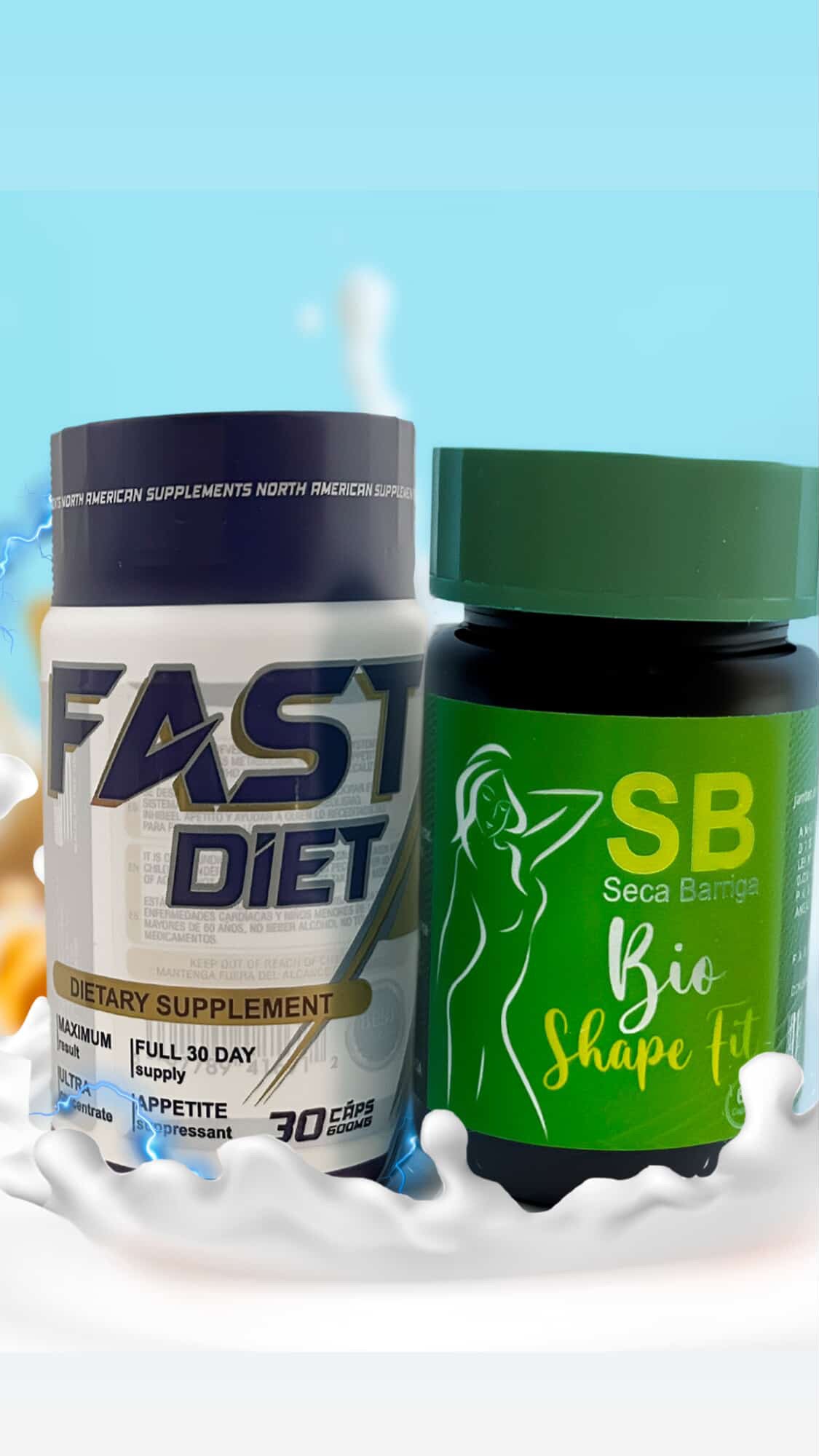Combo: Fast Diet + Seca barriga